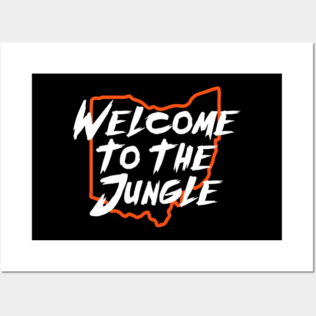 Welcome to the Jungle - Black Wall Art by KFig21